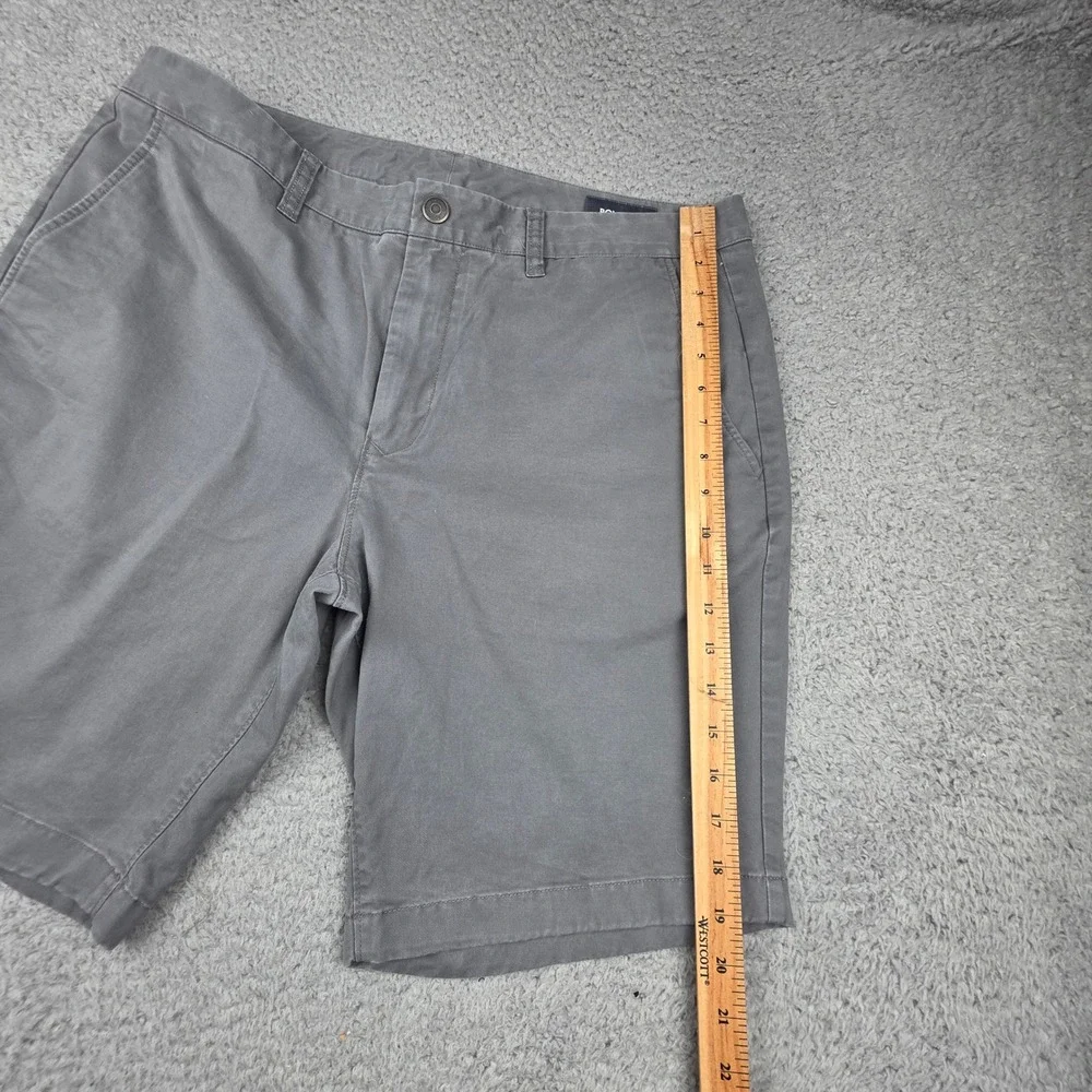 Bonobos Chino Shorts Mens 36 Gray Stretch Cotton 18769-GY437 Casual Summer